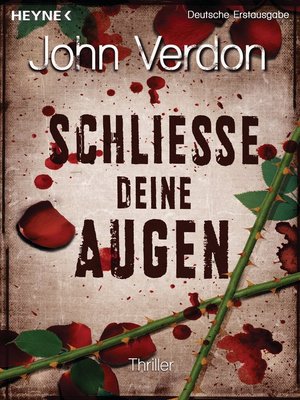 cover image of Schließe deine Augen: Thriller